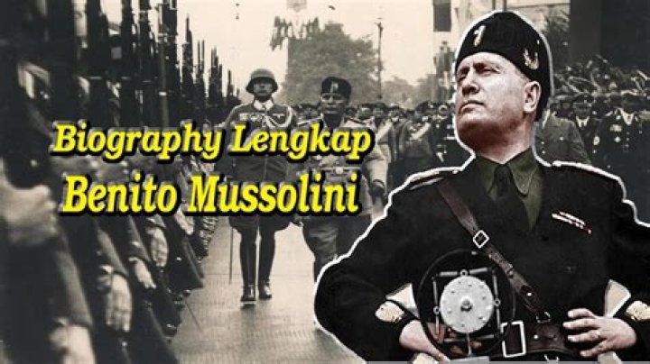 Benito Mussolini biografía, edad, altura, esposo, net worth, familia