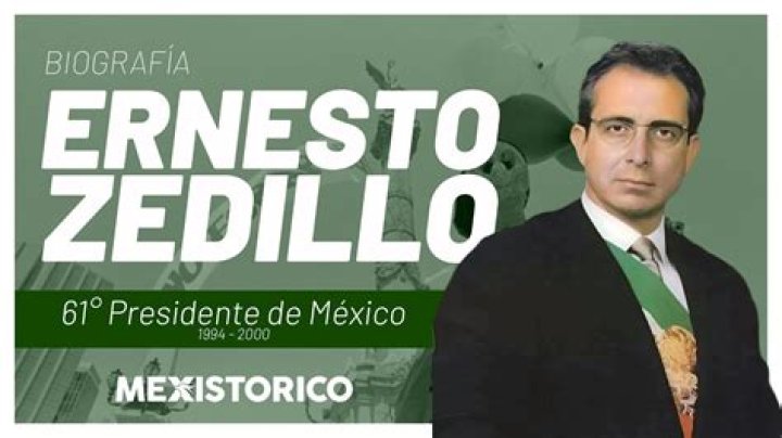Ernesto Zedillo biografía, edad, altura, esposo, net worth, familia