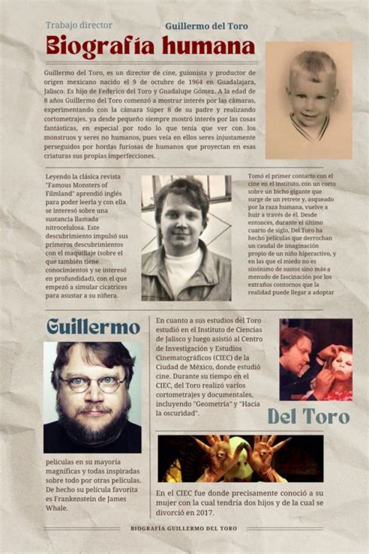 Guillermo del Toro biografía, edad, altura, esposo, net worth, familia