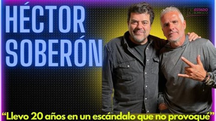 Héctor Soberón biografía, edad, altura, esposo, net worth, familia