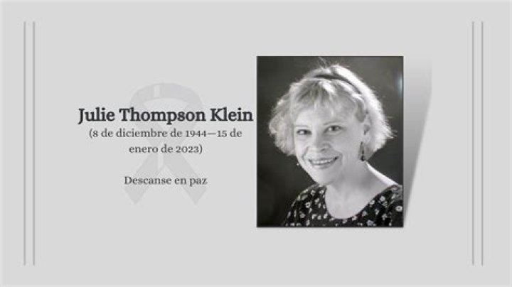 Julie Thompson Klein Biography, Age, Height, Wife, Net Worth and Family