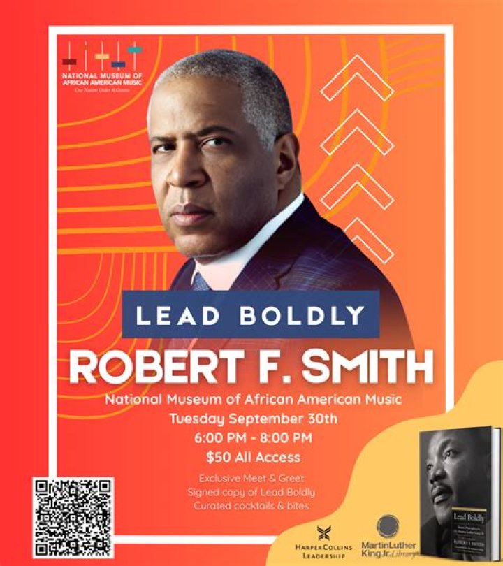 Robert F. Smith biografía, edad, altura, esposo, net worth, familia
