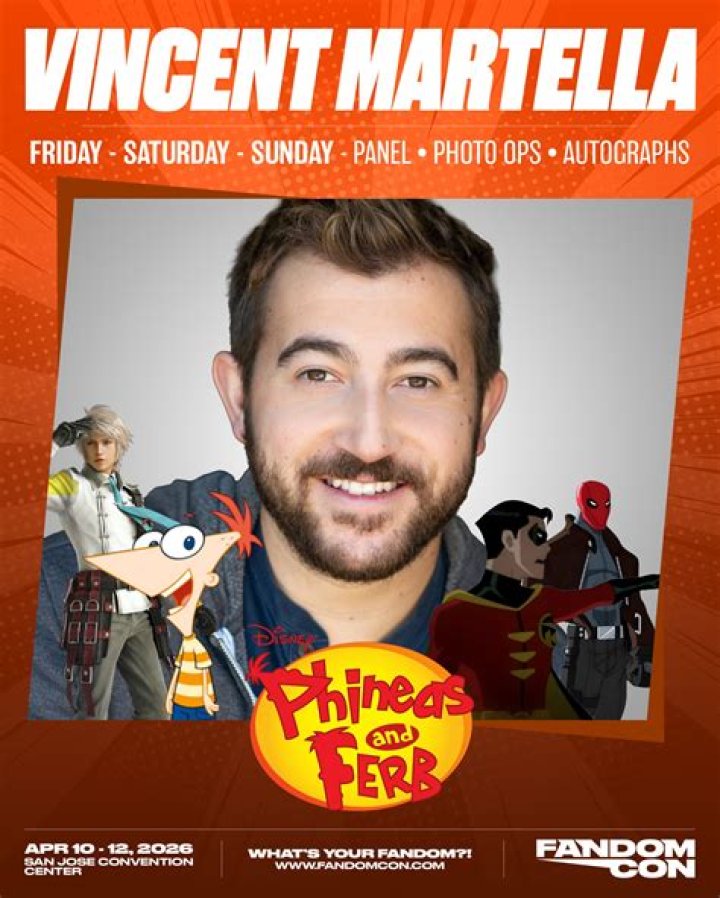 Vincent Martella biografía, edad, altura, esposo, net worth, familia